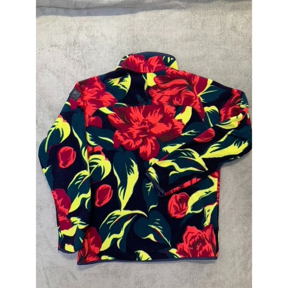 Burton WOMEN'S HEARTH FLEECE FLORAL PULLOVER Size"S" Various Color Ski-Climbing - Picture 4 of 8